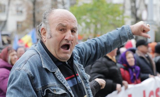 Moldova Protest