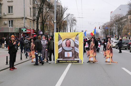 Moldova Protest