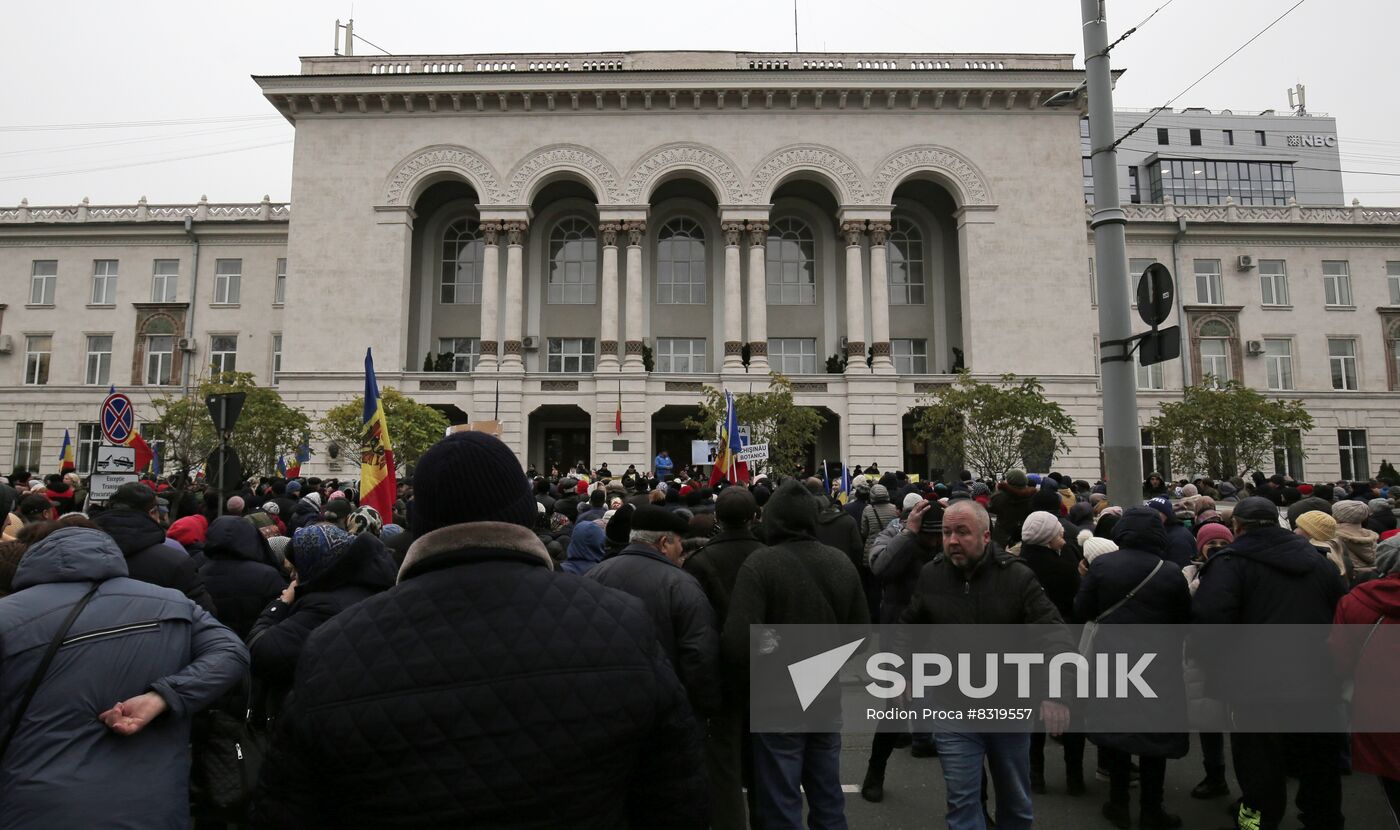 Moldova Protest