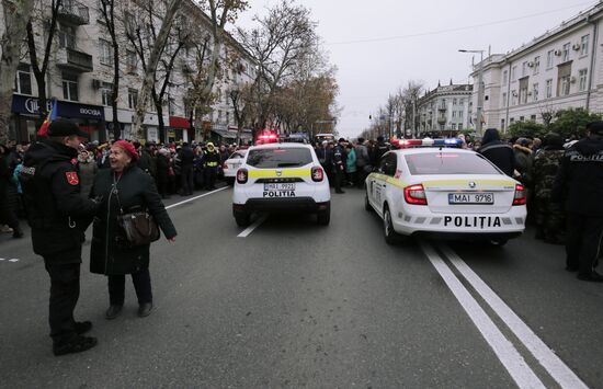 Moldova Protest