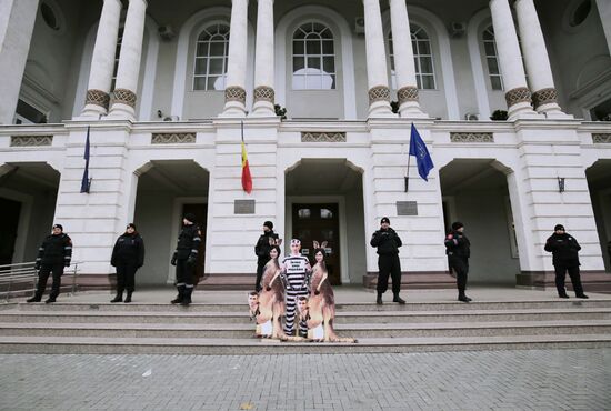 Moldova Protest