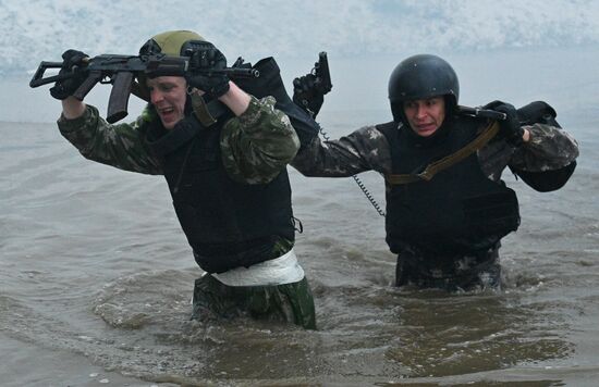 Belarus Riot Police Qualification Tests