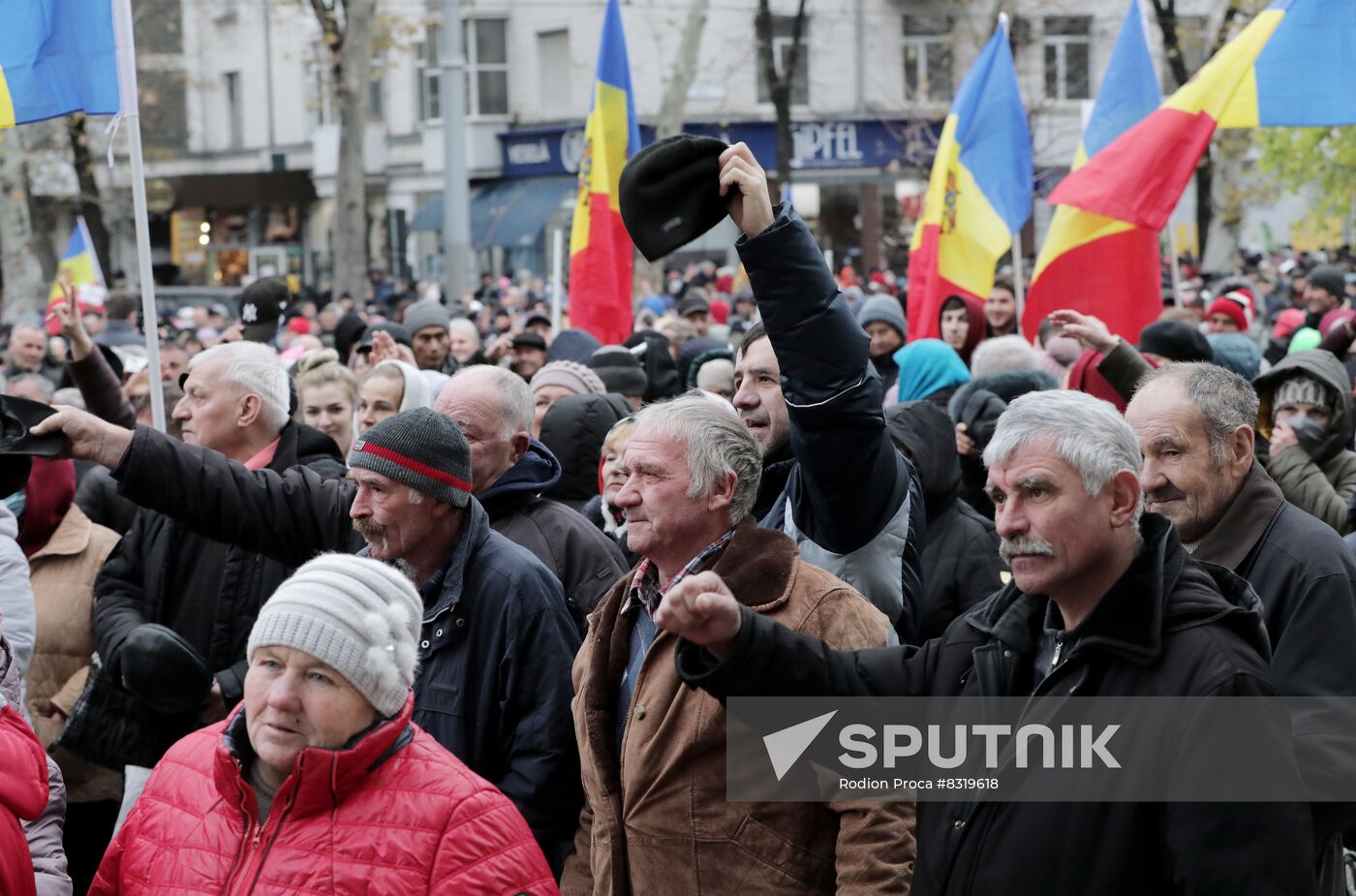 Moldova Protest