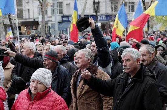 Moldova Protest