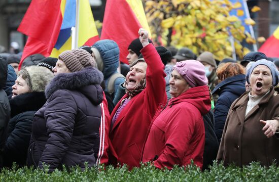Moldova Protest