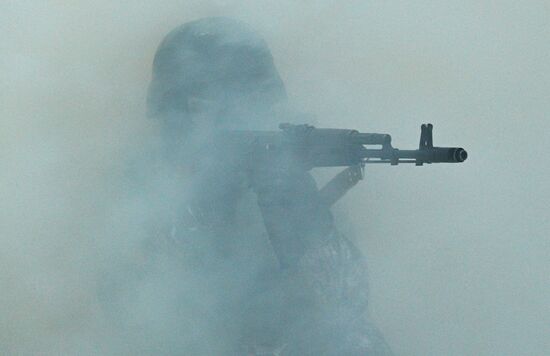 Belarus Riot Police Qualification Tests