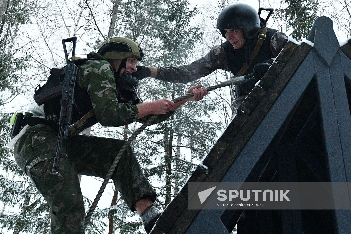 Belarus Riot Police Qualification Tests