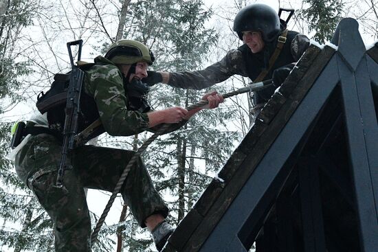 Belarus Riot Police Qualification Tests