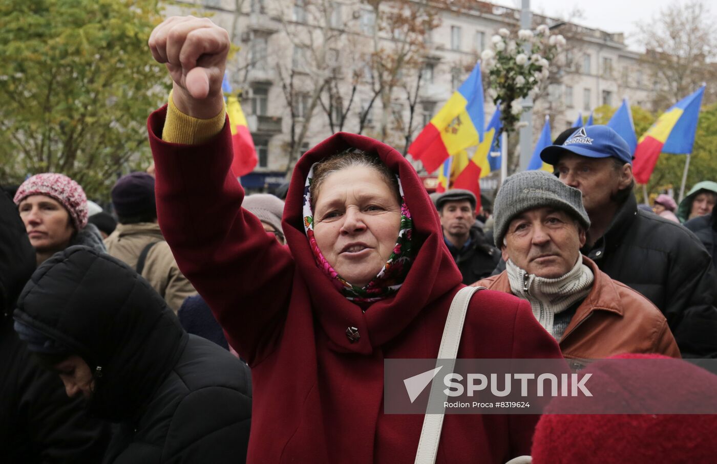 Moldova Protest