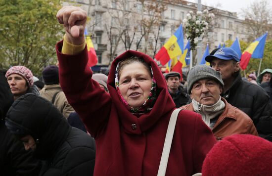 Moldova Protest