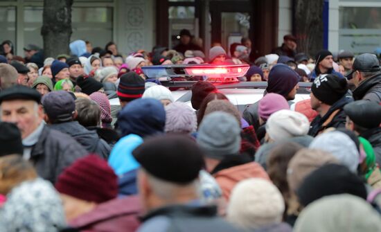 Moldova Protest