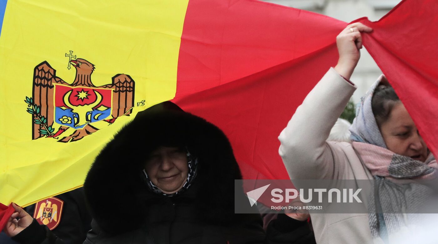 Moldova Protest