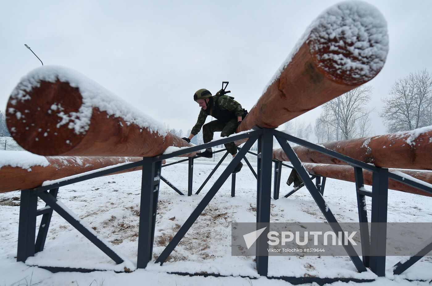 Belarus Riot Police Qualification Tests