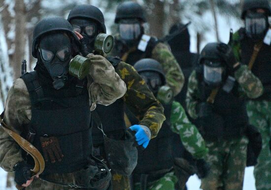 Belarus Riot Police Qualification Tests