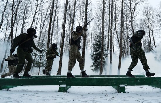 Belarus Riot Police Qualification Tests