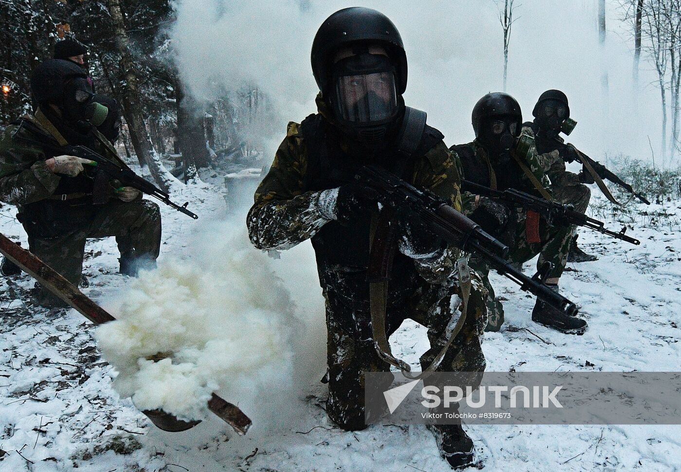 Belarus Riot Police Qualification Tests