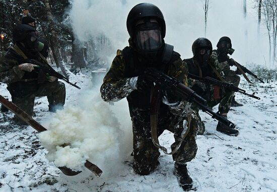 Belarus Riot Police Qualification Tests