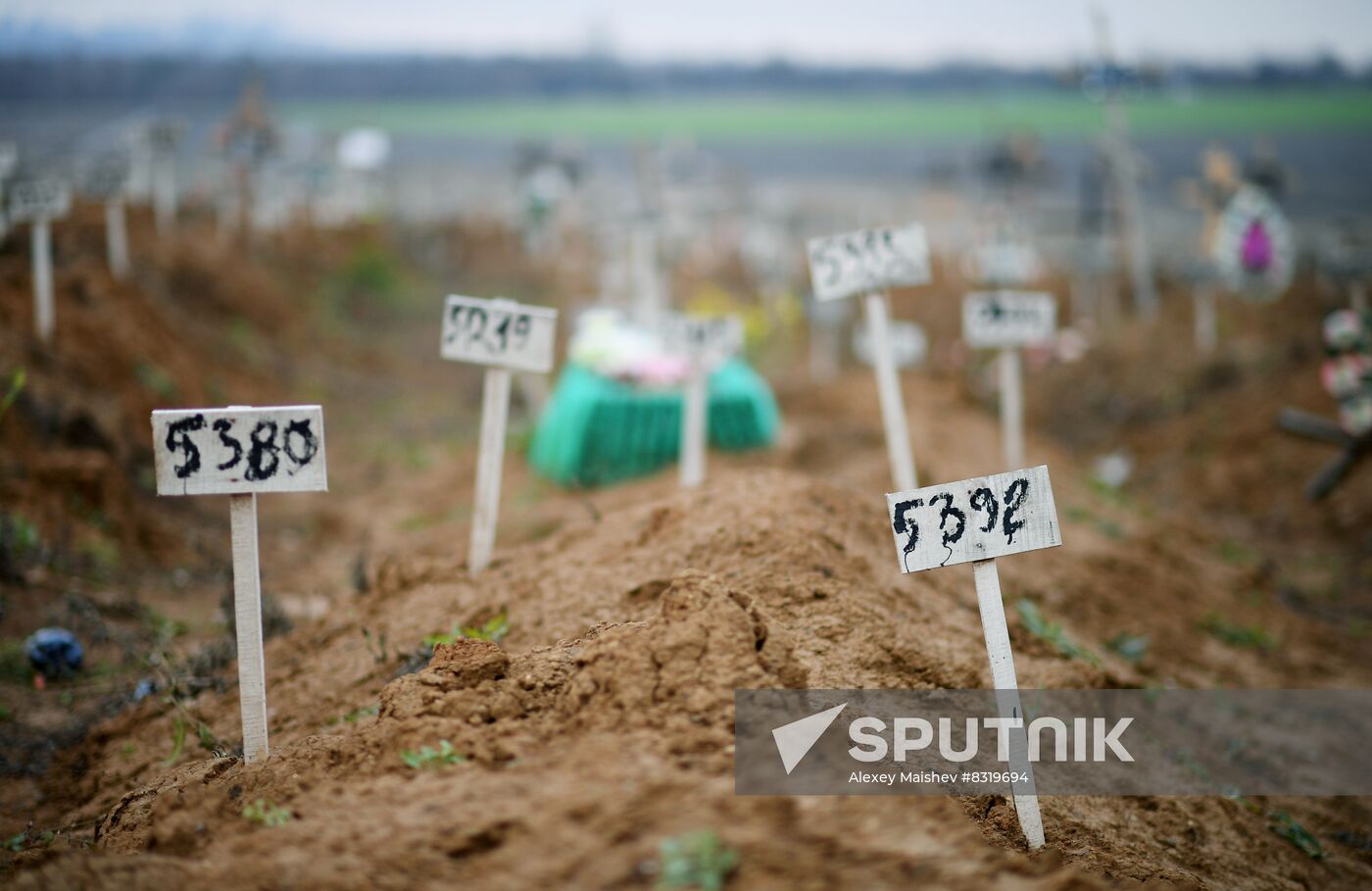 Russia Ukraine Military Operation Unmarked Graves