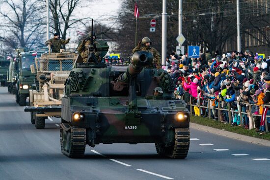 Latvia Independence Day Parade