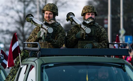 Latvia Independence Day Parade