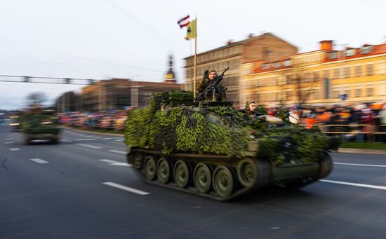Latvia Independence Day Parade