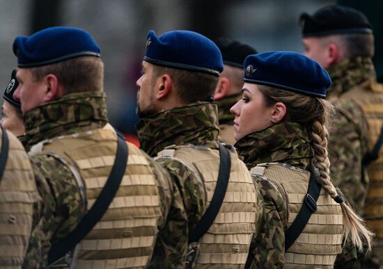 Latvia Independence Day Parade