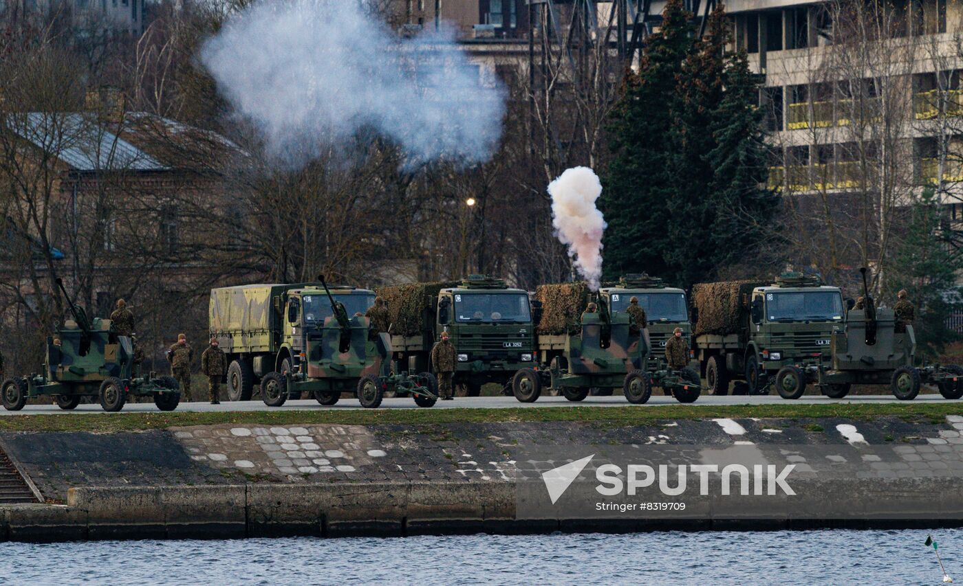 Latvia Independence Day Parade