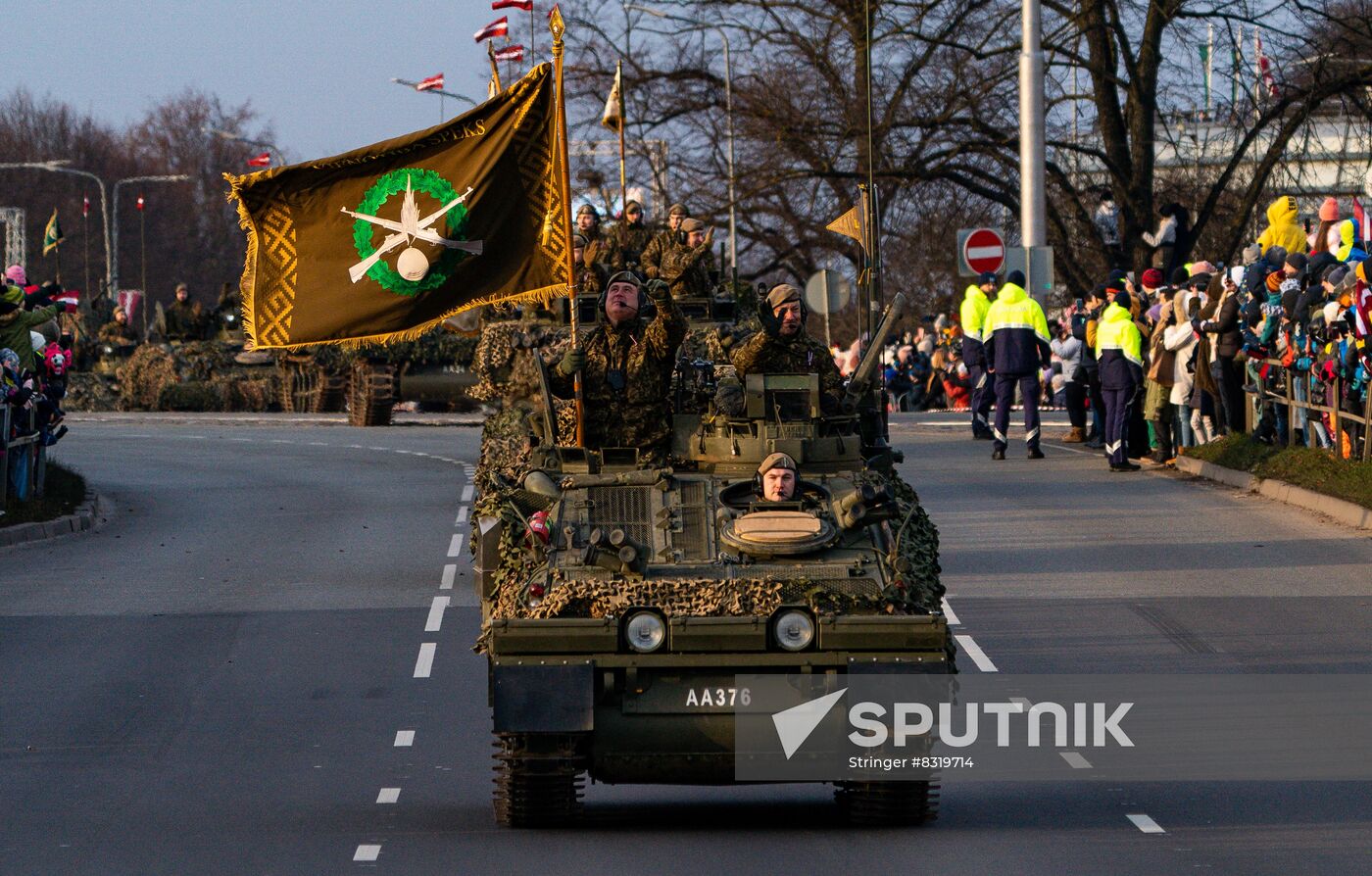 Latvia Independence Day Parade