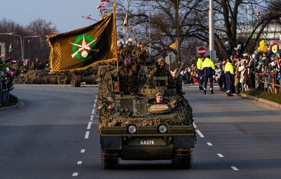 Latvia Independence Day Parade