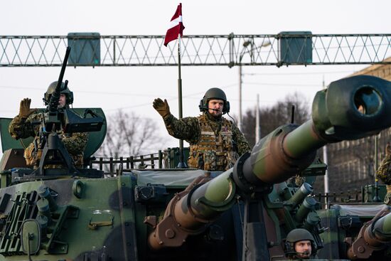 Latvia Independence Day Parade