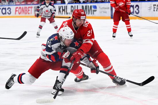 Russia Ice Hockey Kontinental League Spartak - CSKA