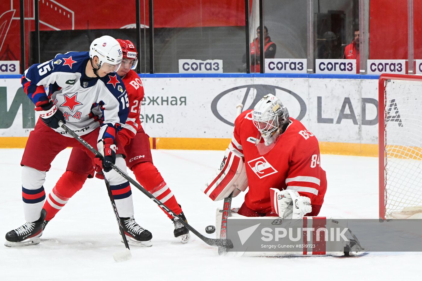 Russia Ice Hockey Kontinental League Spartak - CSKA