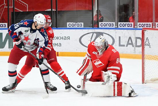 Russia Ice Hockey Kontinental League Spartak - CSKA