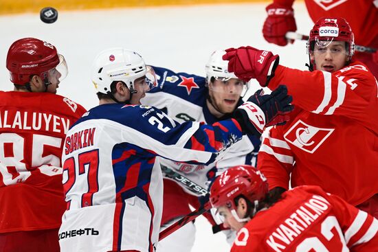 Russia Ice Hockey Kontinental League Spartak - CSKA