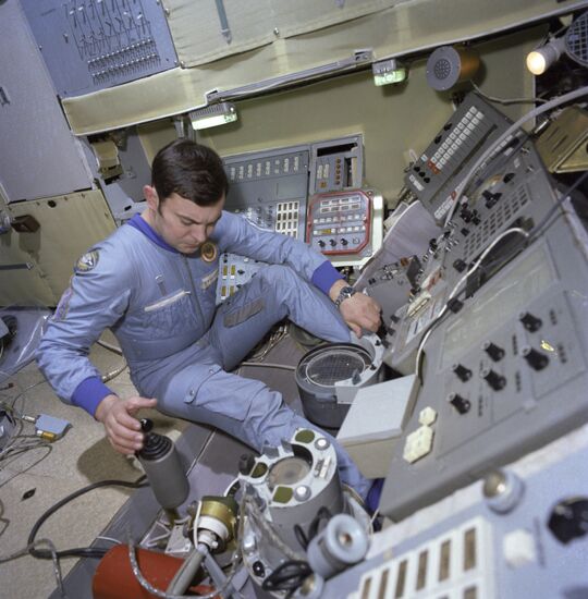 Pilot-Cosmonaut of USSR Yury Romanenko