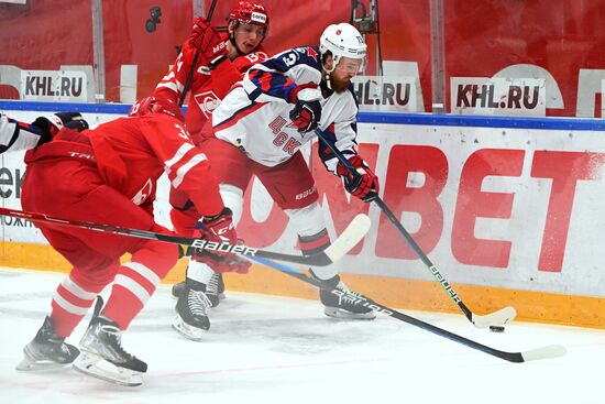 Russia Ice Hockey Kontinental League Spartak - CSKA