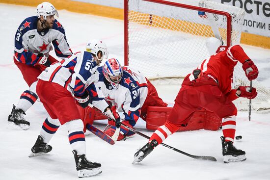 Russia Ice Hockey Kontinental League Spartak - CSKA