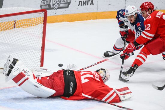 Russia Ice Hockey Kontinental League Spartak - CSKA