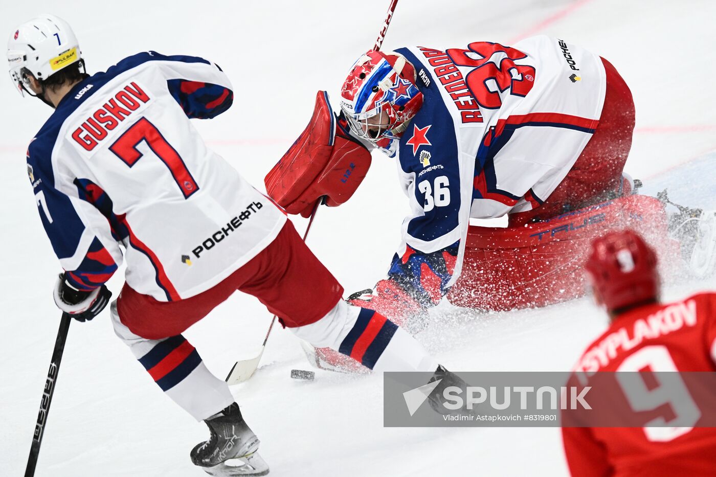 Russia Ice Hockey Kontinental League Spartak - CSKA