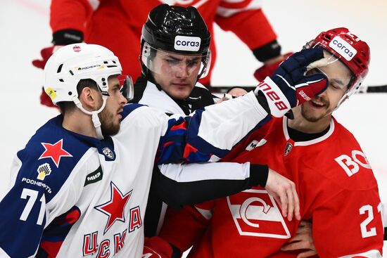 Russia Ice Hockey Kontinental League Spartak - CSKA