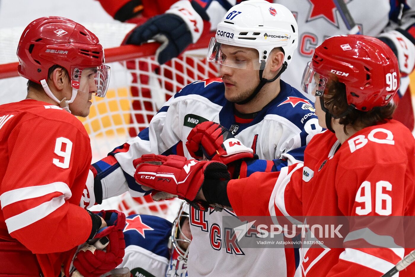 Russia Ice Hockey Kontinental League Spartak - CSKA