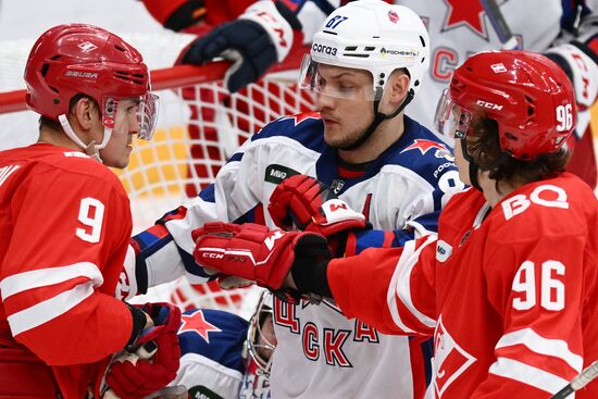 Russia Ice Hockey Kontinental League Spartak - CSKA