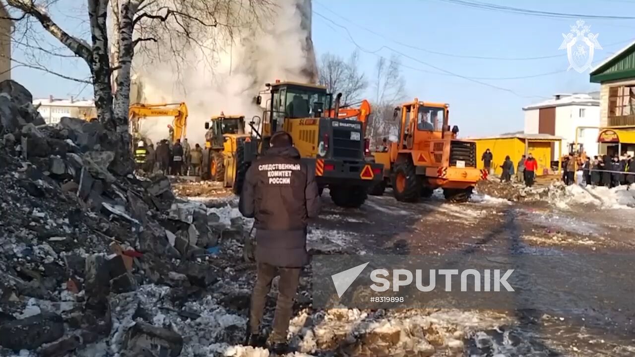 Russia Domestic Gas Explosion