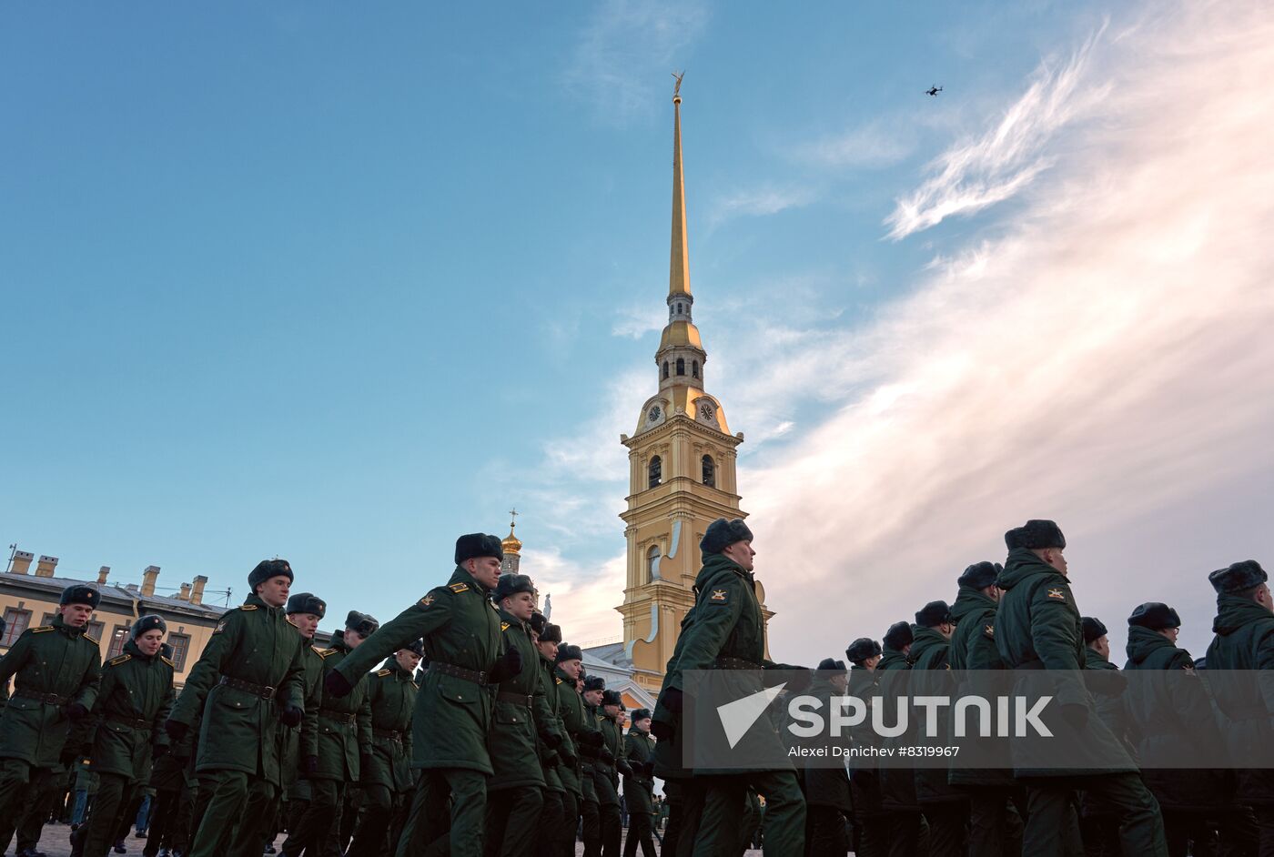 Russia Artillery Day Celebration