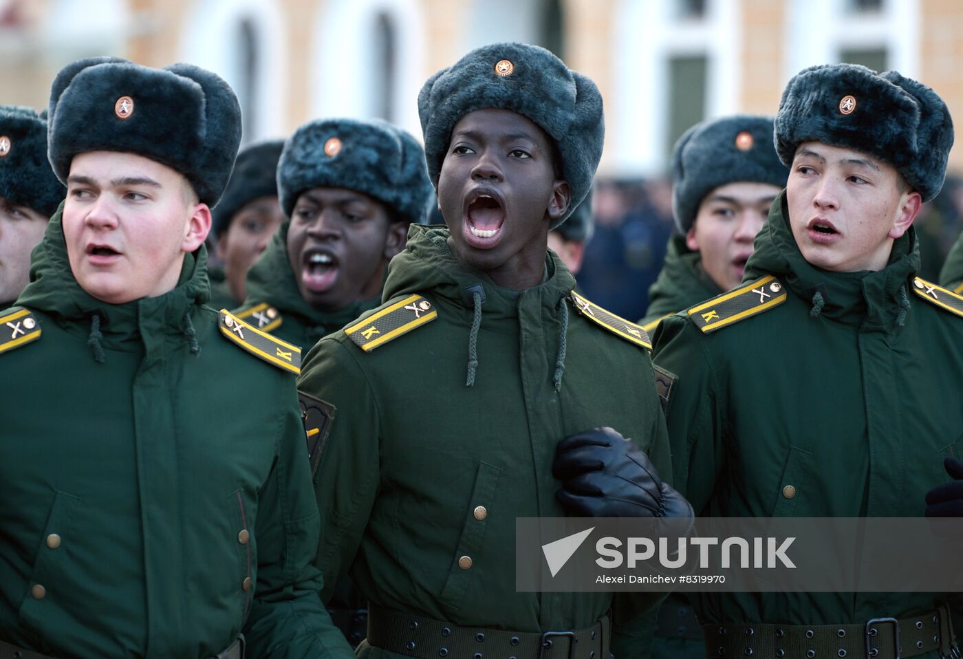 Russia Artillery Day Celebration