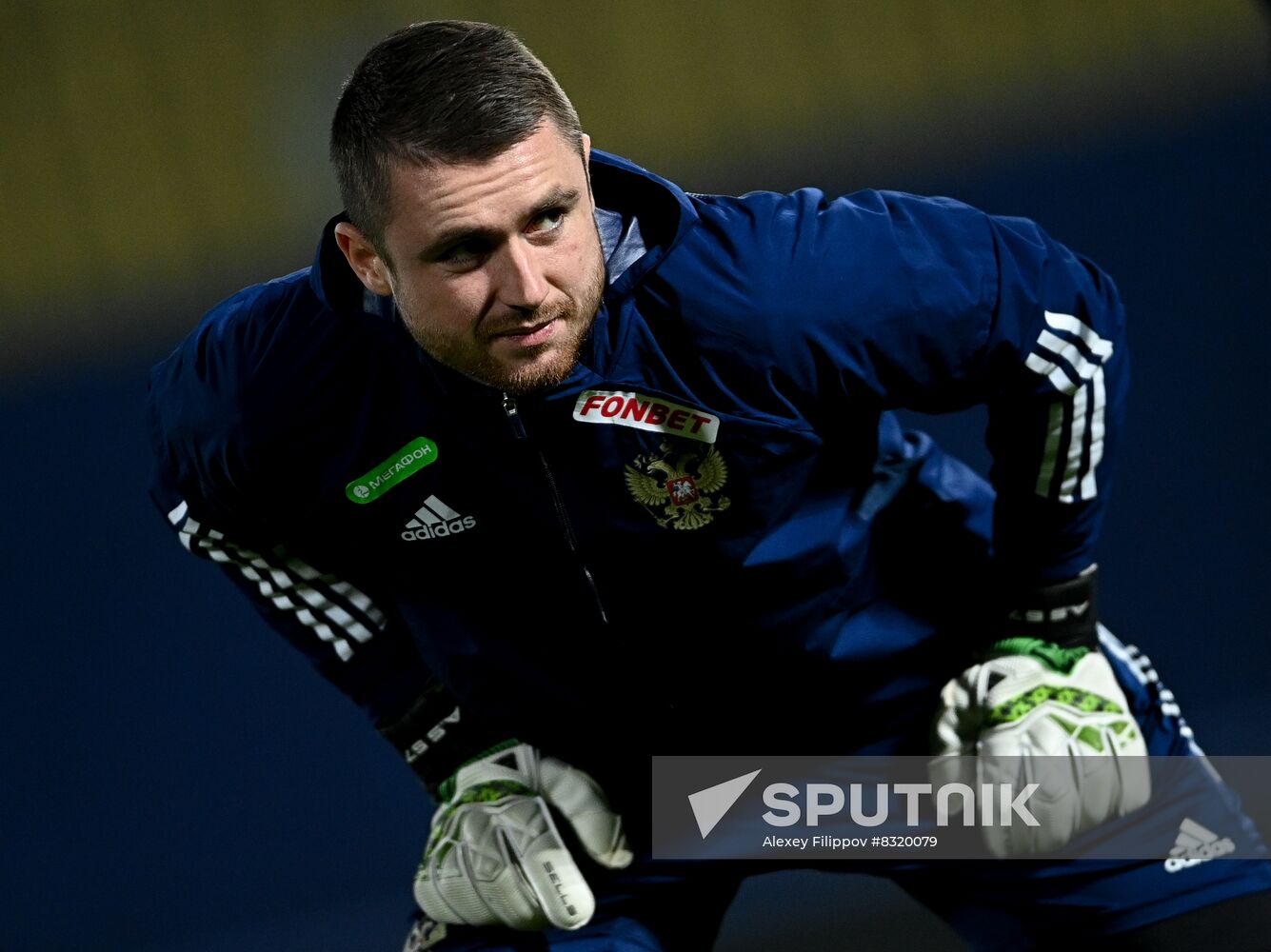 Uzbekistan Russia Soccer Team Training