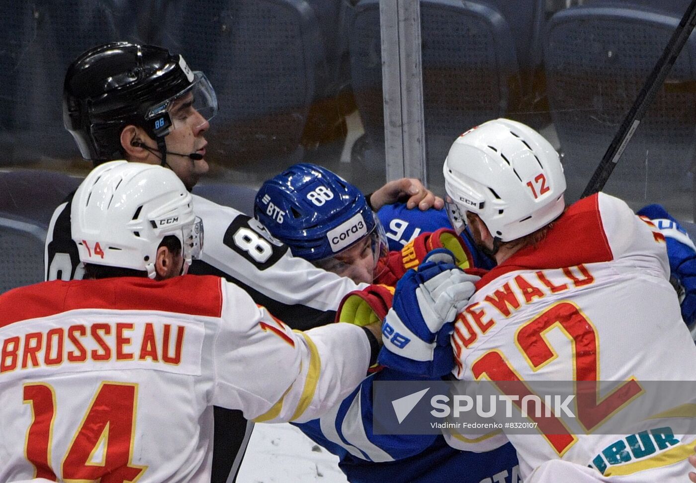 Russia Ice Hockey Kontinental League Dynamo - Kunlun