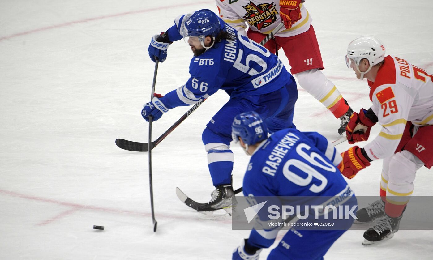 Russia Ice Hockey Kontinental League Dynamo - Kunlun