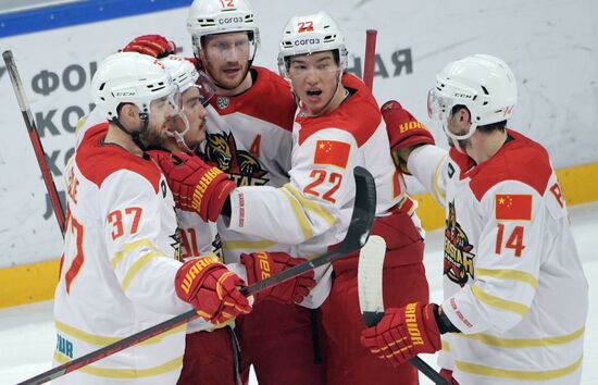 Russia Ice Hockey Kontinental League Dynamo - Kunlun