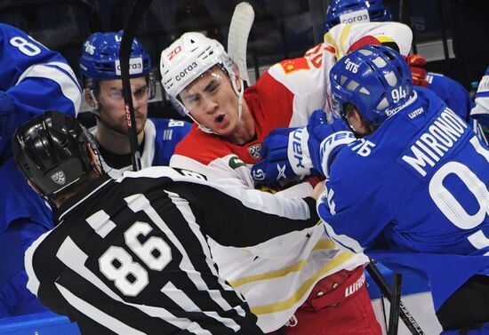 Russia Ice Hockey Kontinental League Dynamo - Kunlun